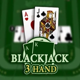 Blackjack 3H (Habanero) slot logo by Habanero at Instant Casino