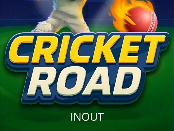Cricket Road by InOut, showcased at casinoinstant.eu.com – game logo