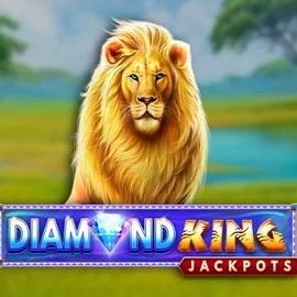 Official Jackpots logo: Diamond King Jackpots by SpinPlay Games at Instant Casino
