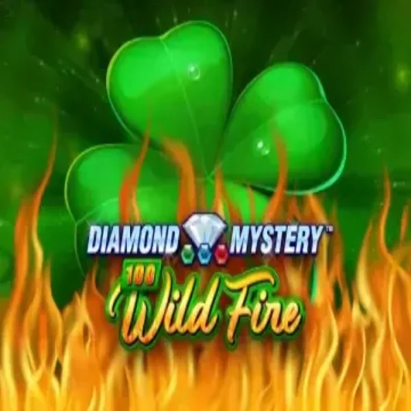 Official Slots logo: Diamond Mystery 100 Wild Fire by Greentube at Instant Casino