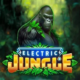 Electric Jungle slot logo by Atomic Slot Lab at Instant Casino
