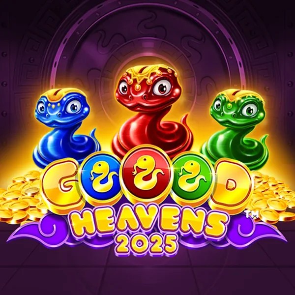 Enjoy Goood Heavens by Rarestone Gaming – logo hosted on casinoinstant.eu.com