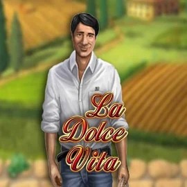 La Dolce Vita logo by Gamomat at Instant Casino