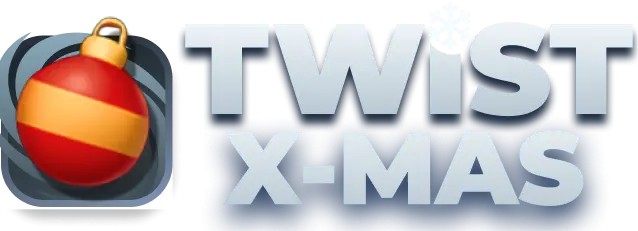 Twist X-mas logo by InOut Instant Casino