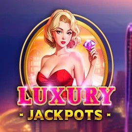 Luxury Jackpots by Triple Cherry, showcased at casinoinstant.eu.com – game logo