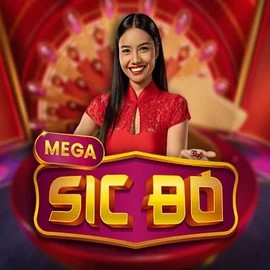 Mega Sic Bo online game logo by Pragmatic Play on casinoinstant.eu.com