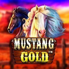 Mustang Gold by Pragmatic Play, showcased at casinoinstant.eu.com – game logo
