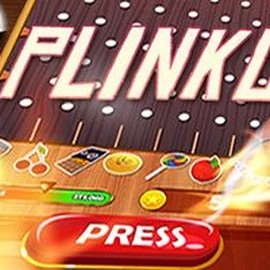 Plinko slot logo by BGAMING at Instant Casino