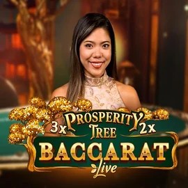 Prosperity Tree Baccarat online game logo by Evolution on casinoinstant.eu.com