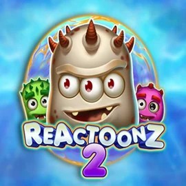 Reactoonz 2 logo – Slots by Play'n GO at Instant Casino