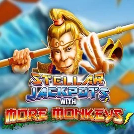 Play the Stellar Jackpots with More Monkeys slot by Lightning Box Game on Instant Casino