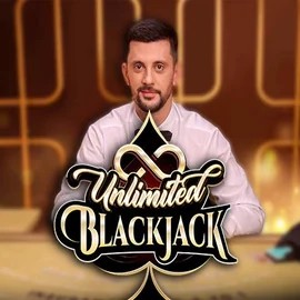 Official Live Casino logo: Unlimited Blackjack by Ezugi at Instant Casino