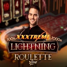 XXXtreme Lightning Roulette by Evolution, showcased at casinoinstant.eu.com – game logo